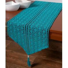 Πλεκτή τραβέρσα c210 (32cm x 160cm) seagreen 5206978155802 SilkFashion |  Τραβέρσες  στο espiti