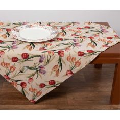 Τραπεζομάντηλο στόφα (160cm x 220cm) tulip 5206978059551 SilkFashion |  Τραπεζομάντηλα στο espiti