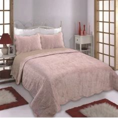 ΚΟΥΒΕΡΛΙ SUPERSOFT NX2212 (160cm x 220cm + 1 x 50cm x 70cm ) PINK 5206978072598 SilkFashion |  Κουβερλί Υπέρδιπλα στο espiti