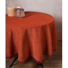 Σενίλ ροτόντα 055 (175cm) πορτοκαλί 6978000004288 SilkFashion |  Τραπεζομάντηλα στο espiti