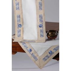 Τραπεζομάντηλο WH19-010 (135cm x 175cm) σιέλ 6978000004431 SilkFashion |  Τραπεζομάντηλα στο espiti