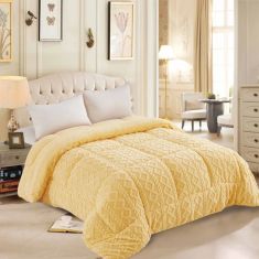 Κουβερτοπάπλωμα knitted (220cm x 240cm) κροκί 5206978072963 SilkFashion |  Κουβερτοπαπλώματα  στο espiti