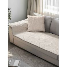 Μεμονωμένο γούνινo κάλύμμα SERANI BEIGE Μεμονωμένο γούνινο κάλυμμα για καναπέ γωνία  300 x 90 εκ. MADI |  Καλύμματα Σαλονιού(ελαστικά-καπιτονέ) στο espiti