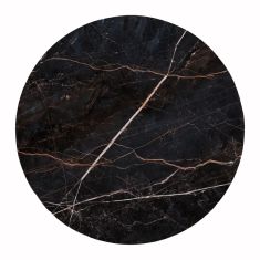 ΕΠΙΦΑΝΕΙΑ ΤΡΑΠΕΖΙΟΥ HPL ΣΤΡΟΓΓΥΛΗ HM6351.34 BLACK MARBLE Φ120εκ. |  Τραπέζια κήπου στο espiti