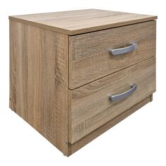 Κομοδίνο Athos pakoworld σε sonoma απόχρωση 48x40x41.5εκ |  Κομοδίνα στο espiti