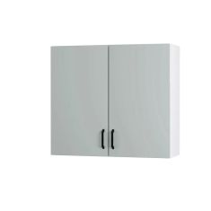 Modest Πάνω Ντουλάπι Γκρι 80x32x72εκ AlphaB2B |  Ντουλάπια στο espiti
