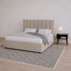 Κρεβάτι Unona Μπεζ 160x200cm AlphaB2B |  Κρεβάτια στο espiti