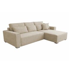 ΚΑΝΑΠΕΣ ΚΡΕΒΑΤΙ ΑΝΑΣΤΡΕΨΙΜH ΓΩΝΙΑ CORNERA HM3335.03 ΜΠΕΖ ΥΦΑΣΜΑ 269x155x89Yεκ |  Καναπέδες γωνιακοί στο espiti