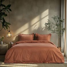 Beauty Home Σετ παπλωματοθήκη μονή Art 1700 Harmony 170x250 Μόκα       |  Παπλωματοθήκες Μονές στο espiti