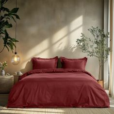 Beauty Home Σετ παπλωματοθήκη υπέρδιπλη Art 1700 Harmony 230x250 Μπορντό       |  Παπλωματοθήκες Υπέρδιπλες στο espiti