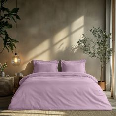 Beauty Home Σετ σεντόνια διπλά Art 1700 Harmony 200x270 Λιλά       |  Μονόχρωμα Υπέρδιπλα στο espiti