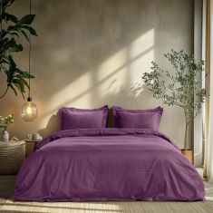 Beauty Home Σετ σεντόνια μονά Art 1700 Harmony 170x270 Μωβ       |  Μονόχρωμα Μονά στο espiti