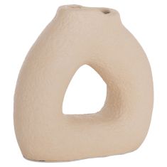 ΕΠΙΤΡΑΠΕΖΙΟ ΔΙΑΚΟΣΜΗΤΙΚΟ ΒΑΖΟ DECANT HM4667.02S ΤΕΡΑΚΟΤΑ ΣΕ ΚΡΕΜ--17.5x6.5x17Υεκ. |  Επιπλα στο espiti