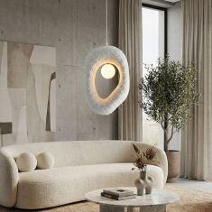 Φωτιστικό οροφής Zoga Megapap G9 fiberglass μονόφωτο χρώμα λευκό 30x12x90εκ. |  Οροφής στο espiti