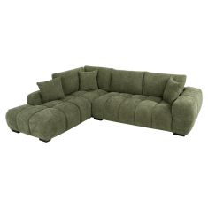 ΚΑΝΑΠΕΣ ΓΩΝΙΑ (ΑΡΙΣΤΕΡΗ) COVEN HM3266.14L ΠΡΑΣΙΝΟ ΥΦΑΣΜΑ 298x102-208x85Υεκ. |  Καναπέδες γωνιακοί στο espiti