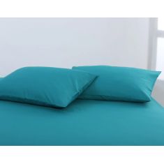 Βαμβακερό σετ μαξιλαροθήκες essentials (52cm x 72cm ) teal blue 5206978123573 SilkFashion |  Μαξιλαροθήκες Απλές στο espiti