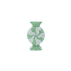 Beauty Home Βάζο “καραμέλα” – Λιλά/ Μέντα 12×6,5x20cm       |  Βάζα στο espiti