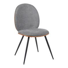 Καρέκλα Nerezy pakoworld σκελετός plywood με γκρι ύφασμα 57.5x48x88εκ |  Καρέκλες στο espiti