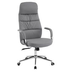 ΚΑΡΕΚΛΑ ΓΡΑΦΕΙΟΥ TEETER HM18355.10 ΓΚΡΙ PU ΔΕΡΜΑ--ΒΑΣΗ ΧΡΩΜΙΟΥ 67x66x121Υεκ |  Καρέκλες γραφείου στο espiti