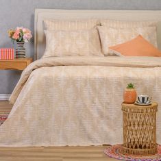 ΣΕΤ ΣΕΝΤΟΝΙΑ KING SIZE KAI BEIGE CASUAL LINE (260X270) ΣΕΤ KING SIZE 260X270 MELINEN |  Σεντόνια Υπέρδιπλα / King Size στο espiti