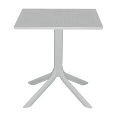 Τραπέζι Groovy pakoworld pp διατρητο λευκό 60x60x76εκ |  Τραπέζια κήπου στο espiti
