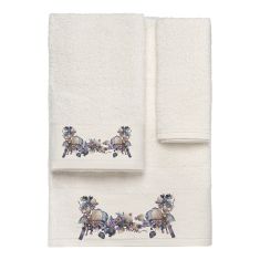 Beauty Home Σετ πετσέτες 3τμχ με εκτύπωση Art 3552 (30x50+50x90+70x140) Εκρού       |  Σετ Πετσέτες στο espiti