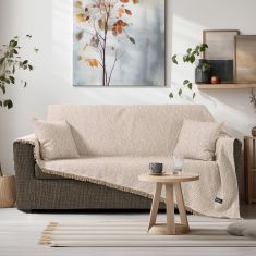 Beauty Home Ριχτάρι Διθέσιο Amos Art 8717 170x240 Μπεζ       |  Ριχτάρια στο espiti