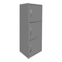 Ντουλάπι-στήλη Soline pakoworld ανοιχτό γκρι 40x34.5x90.5εκ |  Σετ Μπάνιου στο espiti