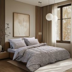 Beauty Home Σετ κουβερλί μονό Glory Art 12363 160x230 Άμμου       |  Κουβερλί Μονά στο espiti