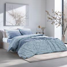 Beauty Home Σετ παπλωματοθήκη μονή Glory Art 12366 170x250 Βεραμάν,Μπλε       |  Παπλωματοθήκες Μονές στο espiti