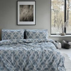 Beauty Home Σετ παπλωματοθήκη υπέρδιπλη Glory Art 12379 230x250 Μπλε       |  Παπλωματοθήκες Υπέρδιπλες στο espiti