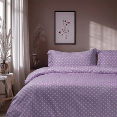 Beauty Home Σετ κουβερλί μονό Art 10101 Fancy 160x230 Λιλά       |  Κουβερλί Μονά στο espiti