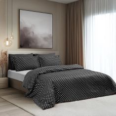 Beauty Home Σετ κουβερλί μονό Art 10101 Fancy 160x230 Μαύρο       |  Κουβερλί Μονά στο espiti
