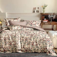 Beauty Home Σετ κουβερλί υπέρδιπλο Memories Art 12676 220x240 Μπεζ,Ροζ       |  Κουβερλί Υπέρδιπλα στο espiti