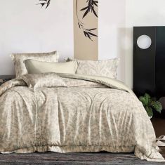 Beauty Home Σετ παπλωματοθήκη υπέρδιπλη Memories Art 12678 230x250 Μπεζ       |  Παπλωματοθήκες Υπέρδιπλες στο espiti