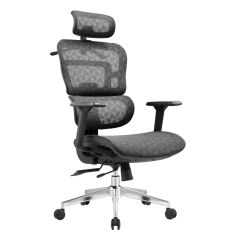 ΚΑΡΕΚΛΑ ΓΡΑΦΕΙΟΥ MODEN HM1215.01 ΜΑΥΡO MESH--ΒΑΣΗ ΧΡΩΜΙΟΥ 68x69x126Υεκ |  Καρέκλες γραφείου στο espiti
