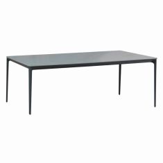 ΤΡΑΠΕΖΙ ΤΡΑΠΕΖΑΡΙΑΣ STAD HM6557.01 ΓΚΡΙ ΑΛΟΥΜΙΝΙΟ & SINTERED STONE TOP 180x90x75Υεκ |  Τραπέζια κήπου στο espiti
