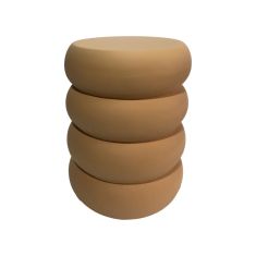 Βοηθητικό τραπέζι Venezia pakoworld MGO  terracotta Φ35x46εκ |  Τραπεζάκια βοηθητικά στο espiti