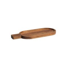 ESTIA ΔΙΣΚΟΣ ΣΕΡΒΙΡΙΣΜΑΤΟΣ ALLURE 33.5x13x2cm ΟΒΑΛ ΜΕ ΧΕΡΟΥΛΙ - 01-40703 Estia |  Είδη Σερβιρίσματος στο espiti