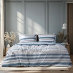 Beauty Home Σετ κουβερλί μονό Moments Αrt 12561 160x230 Σιέλ,Γκρι       |  Κουβερλί Μονά στο espiti