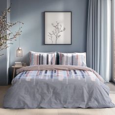 Beauty Home Σετ σεντόνια διπλά Moments Art 12572 200x260 Μπεζ,Γκρι       |  Σεντόνια Υπέρδιπλα / King Size στο espiti