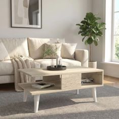Τραπεζάκι σαλονιού Andros Megapap χρώμα travertine 90x54x39,6εκ. |  Τραπεζάκια σαλονιού στο espiti