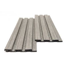 PS PANEL ΜΕ 3D ΠΗΧΑΚΙΑ 02 PIANO (ΜΟΝΟΧΡΩΜΟ  ΓΚΡΙ) 12/122/2900mm  GREY NewPlan - NewPlan |  Διακόσμηση τοίχου στο espiti