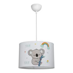 Παιδικό φωτιστικό οροφής Koala pakoworld led E27 πολύχρωμο PVC Φ30x20εκ |  Οροφής στο espiti
