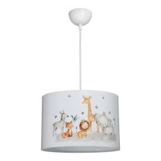 Παιδικό φωτιστικό οροφής Tots pakoworld led E27 πολύχρωμο PVC Φ30x20εκ |  Οροφής στο espiti