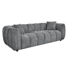 ΚΑΝΑΠΕΣ 3-ΘΕΣΙΟΣ LYKKE HM3323.01 ΓΚΡΙ ΥΦΑΣΜΑ 229x89x70Υεκ |  Καναπέδες γωνιακοί στο espiti
