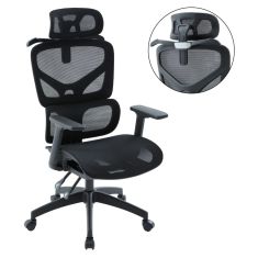ΚΑΡΕΚΛΑ ΓΡΑΦΕΙΟΥ APEX HM1227.01 ΜΑΥΡO MESH & PP 68x68x120-130Υεκ |  Καρέκλες γραφείου στο espiti
