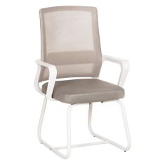 ΚΑΡΕΚΛΑ ΕΠΙΣΚΕΠΤΗ CASTER HM1228.02 ΛΕΥΚΟ ΜΕΤΑΛΛΟ/PP--ΑΝΟΙΧΤΟ ΓΚΡΙ MESH 58x56x93Υεκ |  Καρέκλες γραφείου επισκέπτη στο espiti