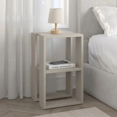 Κομοδίνο - Τραπεζάκι βοηθητικό Lonie Megapap χρώμα sandstone 34x30x55εκ. |  Κομοδίνα στο espiti