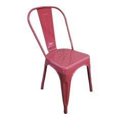 Καρέκλα Utopia pakoworld μέταλλο terracotta 44x44x85εκ |  Καρέκλες στο espiti